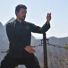 Luis De Florio practising Tai Chi